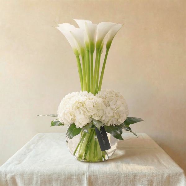 Luxury Calla Lily and Hydrangea